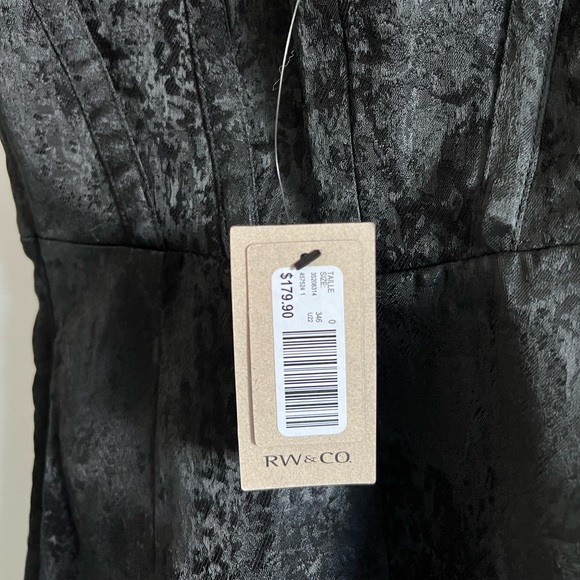 Black Strappy Corset Dress - Picture 3 of 5